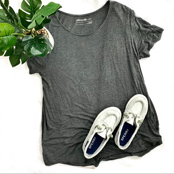 Eddie Bauer Tops - Eddie Bauer • Gray Tee